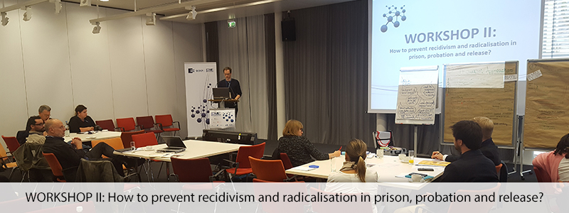 WORKSHOP II: How to prevent recidivism and radicalisation in prison, probation and release?